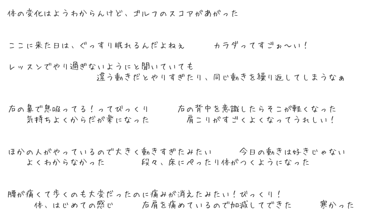 腰、痛み、だるい、すっきり